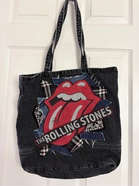 The Rolling Stones Black Tote